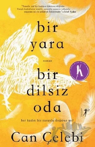 Bir Yara Bir Dilsiz Oda – Can Çelebi – Artemis Yayınları kitap kapağı