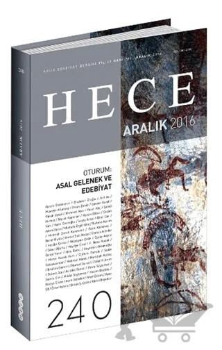 Hece Aylık Edebiyat Dergisi Sayı: 240 - Aralık 2016 – Hece Dergisi kitap kapağı