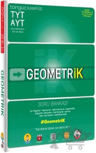 TYT-AYT GeometrİK Soru Bankası – Kolektif – Tonguç Akademi kitap kapağı