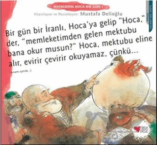 Nasreddin Hoca Bir Gün 1 – Kolektif – Can Çocuk Yayınları kitap kapağı