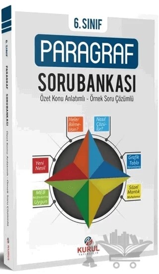 6. Sınıf Paragraf Soru Bankası – Kolektif – Kurul Yayıncılık kitap kapağı