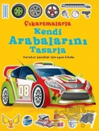 Çıkartmalarla Kendi Arabalarını Tasarla – Simon Tudhope – İş Bankası Kültür Yayınları kitap kapağı