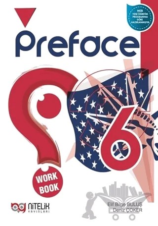 Nitelik 6. Sınıf Preface Work Book – Deniz Çöker – Nitelik Yayınları - Bayilik kitap kapağı