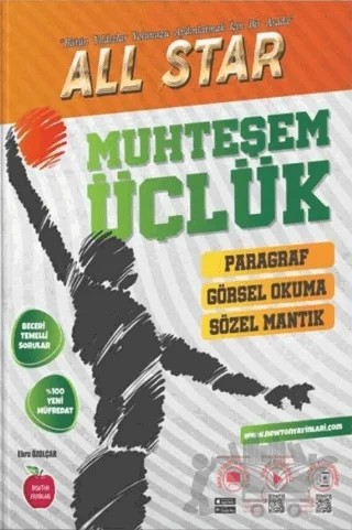 8. Sınıf LGS Muhteşem Üçlük Paragraf Soru Bankası – Kolektif – Newton Yayınları kitap kapağı