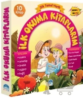 Dik Temel Harfli İlk Okuma Kitabım Elakin / 10 Kitap – Pınar Türker – Martı Çocuk Yayınları kitap kapağı