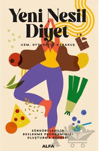 Yeni Nesil Diyet – Betül Karakuş – Alfa Yayınları kitap kapağı