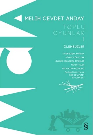 Toplu Oyunlar 1: Ölümsüzler – Melih Cevdet Anday – Everest Yayınları kitap kapağı