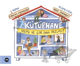 Kütüphane – Mehlika Karagözoğlu Aslıyüksek – Vakıfbank Kültür Yayınları kitap kapağı