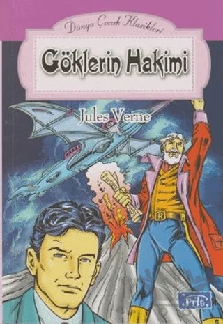 Göklerin Hakimi – Jules Verne – Parıltı Yayınları kitap kapağı