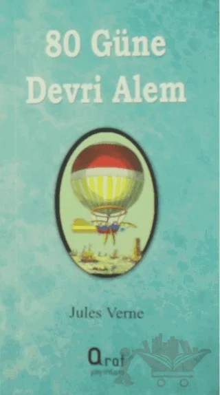 80 Günde Devri Alem – Jules Verne – Araf Yayınları kitap kapağı