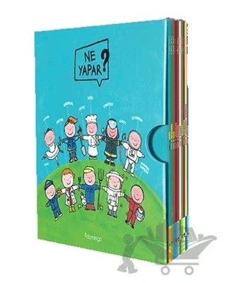 Ne Yapar? Kutulu Set (10 Kitap) – Liesbet Slegers – Domingo Yayınevi kitap kapağı
