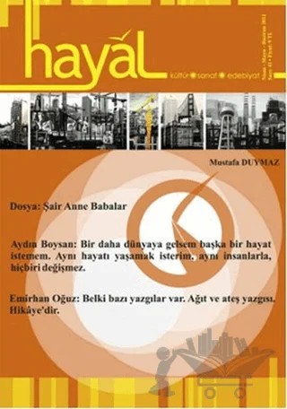 Hayal Kültür Sanat Edebiyat Dergisi Sayı: 41 – Hayal Yayınları kitap kapağı
