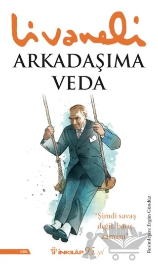 Arkadaşıma Veda – Zülfü Livaneli – İnkılap Kitabevi kitap kapağı