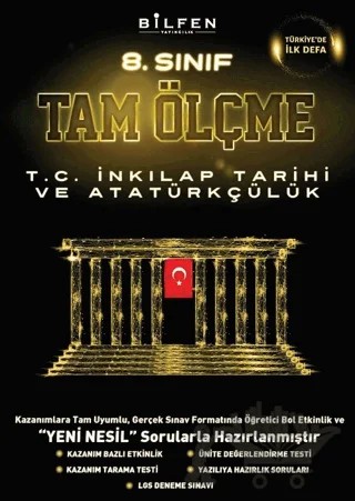 8. Sınıf TC İnkılap Tarihi ve Atatürkçülük Tam Ölçme Soru Bankası – Kolektif – Bilfen Yayıncılık kitap kapağı