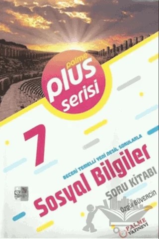 7. Sınıf Plus Serisi Sosyal Bilgiler Soru Bankası – Özgür Güvercin – Palme Yayınları kitap kapağı