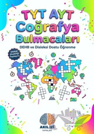 TYT- AYT Coğrafya Bulmacaları – Kolektif – Akıl İzi Yayınları kitap kapağı