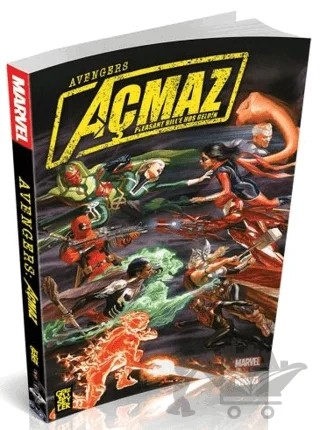 Avengers Açmaz: Pleasant Hill'e Hoş Geldin – Al Ewing, Frank Barbiere, Joshua Williamson, Marc Guggenheim, Nick Spencer – Gerekli Şeyler Yayıncılık kitap kapağı