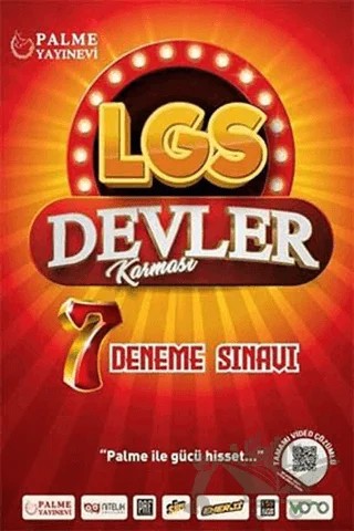 2021 LGS Devler Karması 7 Deneme Sınavı – Kolektif – Palme Yayınları kitap kapağı