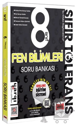 8. Sınıf Ders Arkadaşım Sıfır Tolerans Fen Bilimleri Soru Bankası – Kolektif – Yargı Yayınevi kitap kapağı