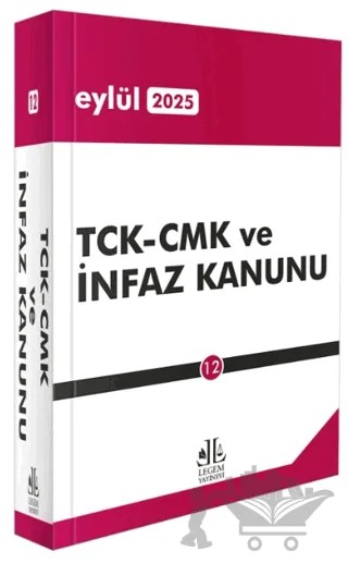 TCK-CMK ve İnfaz Kanunu – Kolektif – Legem Yayınevi kitap kapağı