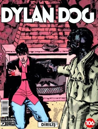 Dylan Dog Sayı 106 – Tito Faraci – Lal Kitap kitap kapağı