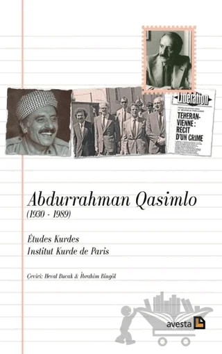 Abdurrahman Qasimlo (1930 - 1989) – Kolektif – Avesta Yayınları kitap kapağı