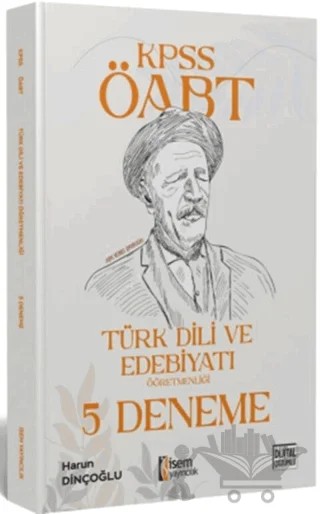2024 ÖABT Türk Dili ve Edebiyatı Öğretmenliği 5'li Deneme – Kolektif – İSEM Yayıncılık kitap kapağı