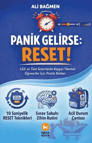 Panik Gelirse: Reset! – Ali Bağmen – Kayra Kültür kitap kapağı