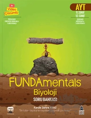 AYT Biyoloji Fundamentals Soru Bankası – Funda Zehra Ayaz – Tonguç Akademi kitap kapağı