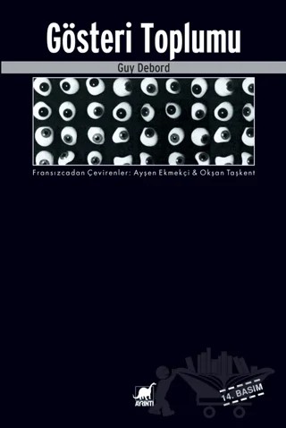 Gösteri Toplumu – Guy Debord – Ayrıntı Yayınları kitap kapağı