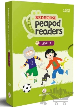 Redhouse Peapod Readers İngilizce Hikaye Seti 2 Kutulu Ürün – Kolektif – Redhouse Yayınları kitap kapağı
