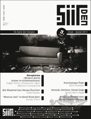 Şiirden İki Aylık Şiir Dergisi Sayı: 3 Ocak - Şubat 2011 – Şiirden Yayıncılık kitap kapağı