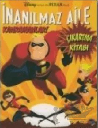 İnanılmaz Aile Çıkartma Kitabı – Kolektif – Doğan Egmont Yayıncılık kitap kapağı