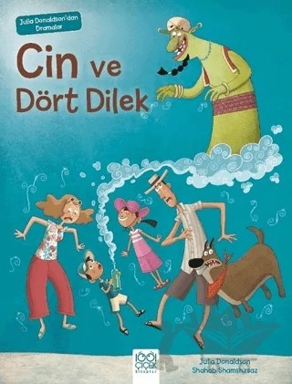 Cin ve Dört Dilek – Julia Donaldson – 1001 Çiçek Kitaplar kitap kapağı