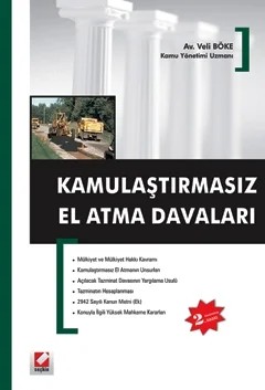 Kamulaştırmasız El Atma Davaları – Veli Böke – Seçkin Yayıncılık kitap kapağı