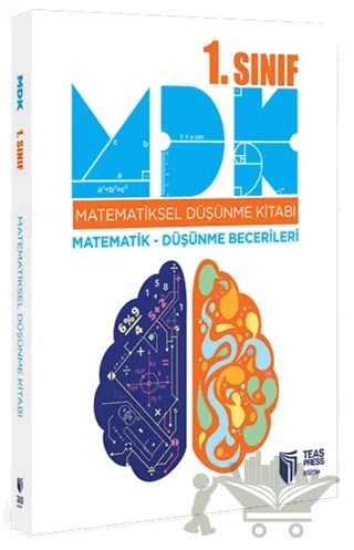 1. Sınıf Matematiksel Düşünme Kitabı – Kolektif – Teas Press kitap kapağı