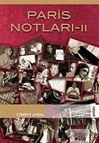Paris Notları 2 – Cüneyt Ayral – Bencekitap kitap kapağı