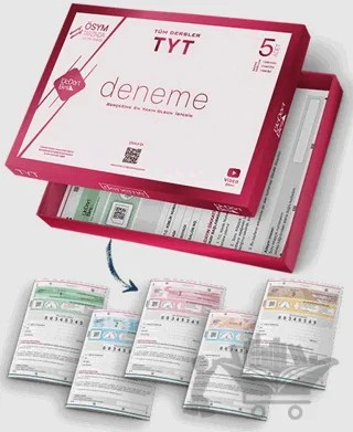 2024 TYT Tüm Dersler 5 li Deneme – Kolektif – Üç Dört Beş Yayınları kitap kapağı