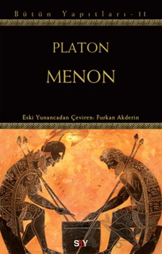 Menon - Bütün Yapıtları 11 – Platon (Eflatun) – Say Yayınları kitap kapağı