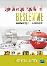 Egzersiz ve Spor Yapanlar İçin Beslenme – Gülgün Ersoy – Nobel Akademik Yayıncılık kitap kapağı