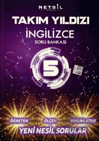 5. Sınıf İngilizce Takım Yıldızı Soru Bankası – Kolektif – Netbil Yayıncılık kitap kapağı