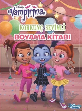 Korkunç Sevimli Boyama Kitabı - Disney Vampirina – Kolektif – Doğan Egmont Yayıncılık kitap kapağı