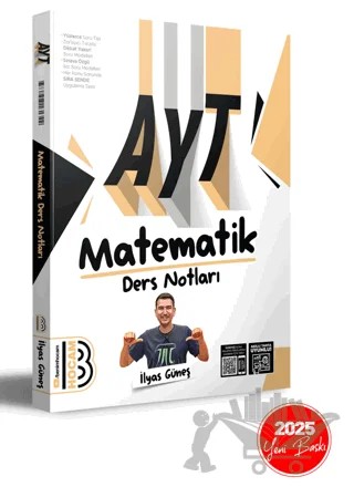 2025 AYT Matematik Ders Notları – İlyas Güneş – Benim Hocam Yayınları kitap kapağı