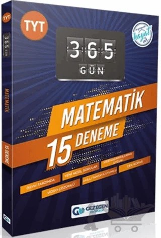 TYT Matematik 365 Gün 15 Deneme – Kolektif – Gezegen Yayıncılık kitap kapağı