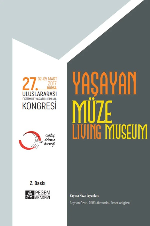 27. Uluslararası Eğitimde Yaratıcı Drama Kongresi – Ceyhan Özer, Ömer Adıgüzel – Pegem Akademi Yayıncılık kitap kapağı