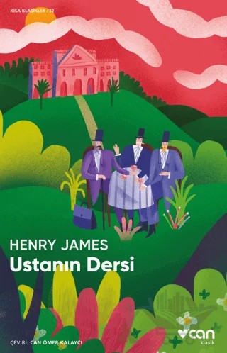 Ustanın Dersi – Henry James – Can Yayınları kitap kapağı