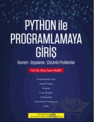 Python ile Programlamaya Giriş – Olcay Taner Yıldız – Seçkin Yayıncılık kitap kapağı