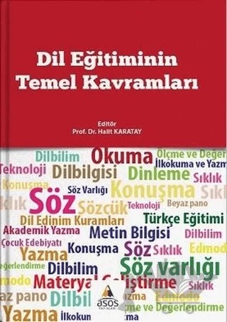 Dil Eğitiminin Temel Kavramları – Halit Karatay – Asos Yayınları kitap kapağı