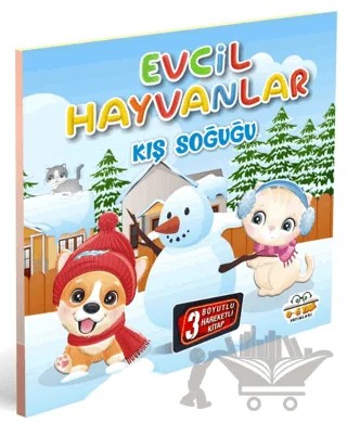 Evcil Hayvanlar Kış Soğuğu – Kolektif – 0-6 Yaş Yayınları kitap kapağı