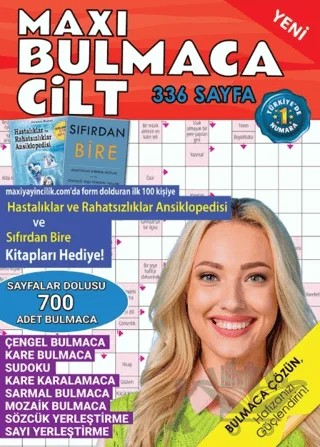 Maxi Bulmaca Cilt 15 – Bertan Kodamanoğlu – Maxi Yayıncılık kitap kapağı